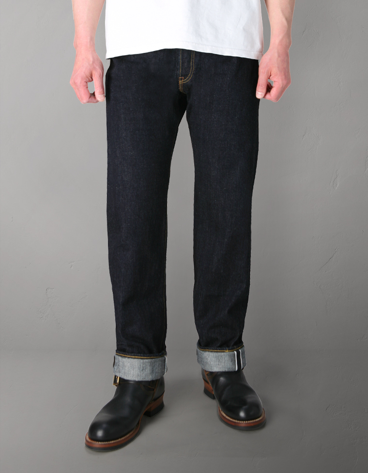 FN-3009 14.5oz TAPERED STRAIGHT JEANS