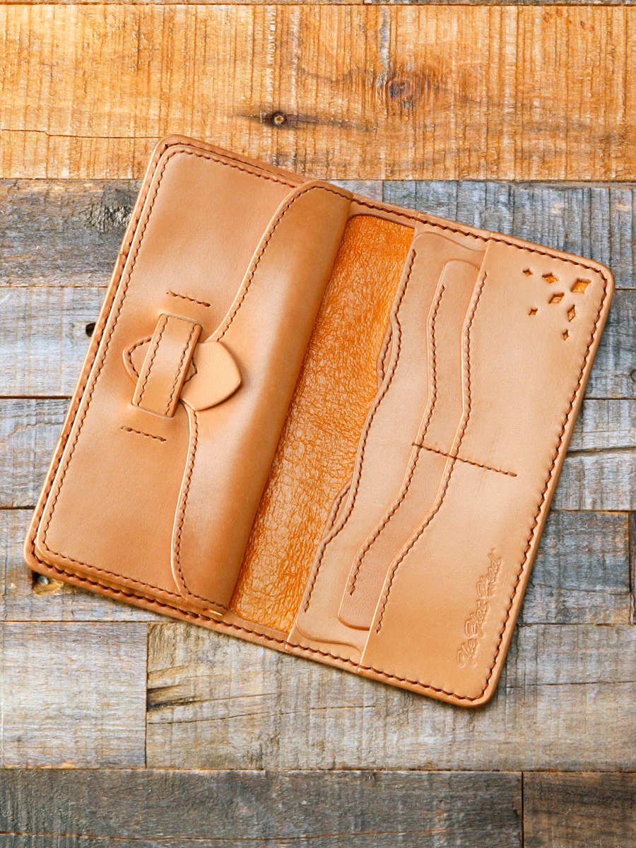 FN-WLN5-5S4S LONG WALLET - HORSEHIDE × 多脂革(webshop limited)