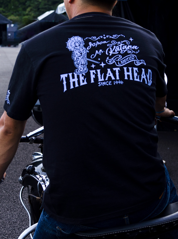 ウェブショップ限定 3本針の1本外し Tシャツ FN-THC-040 | THE FLAT HEAD