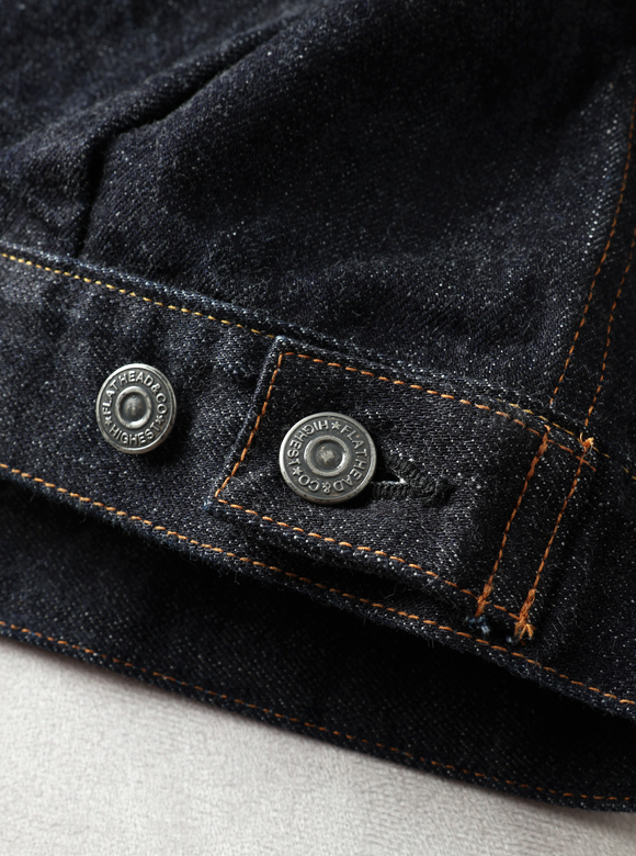 14.5oz デニムジャケット 50'sモデル FN-OJ-D002 | THE FLAT HEAD