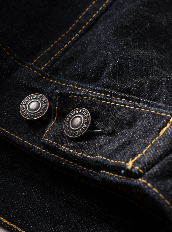 14.5oz デニムジャケット 60'sモデル FN-OJ-D003 | THE FLAT HEAD