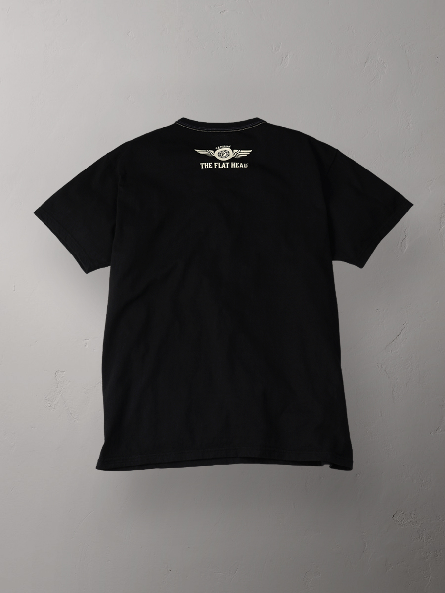 3本針の1本外し Tシャツ FN-THC-203