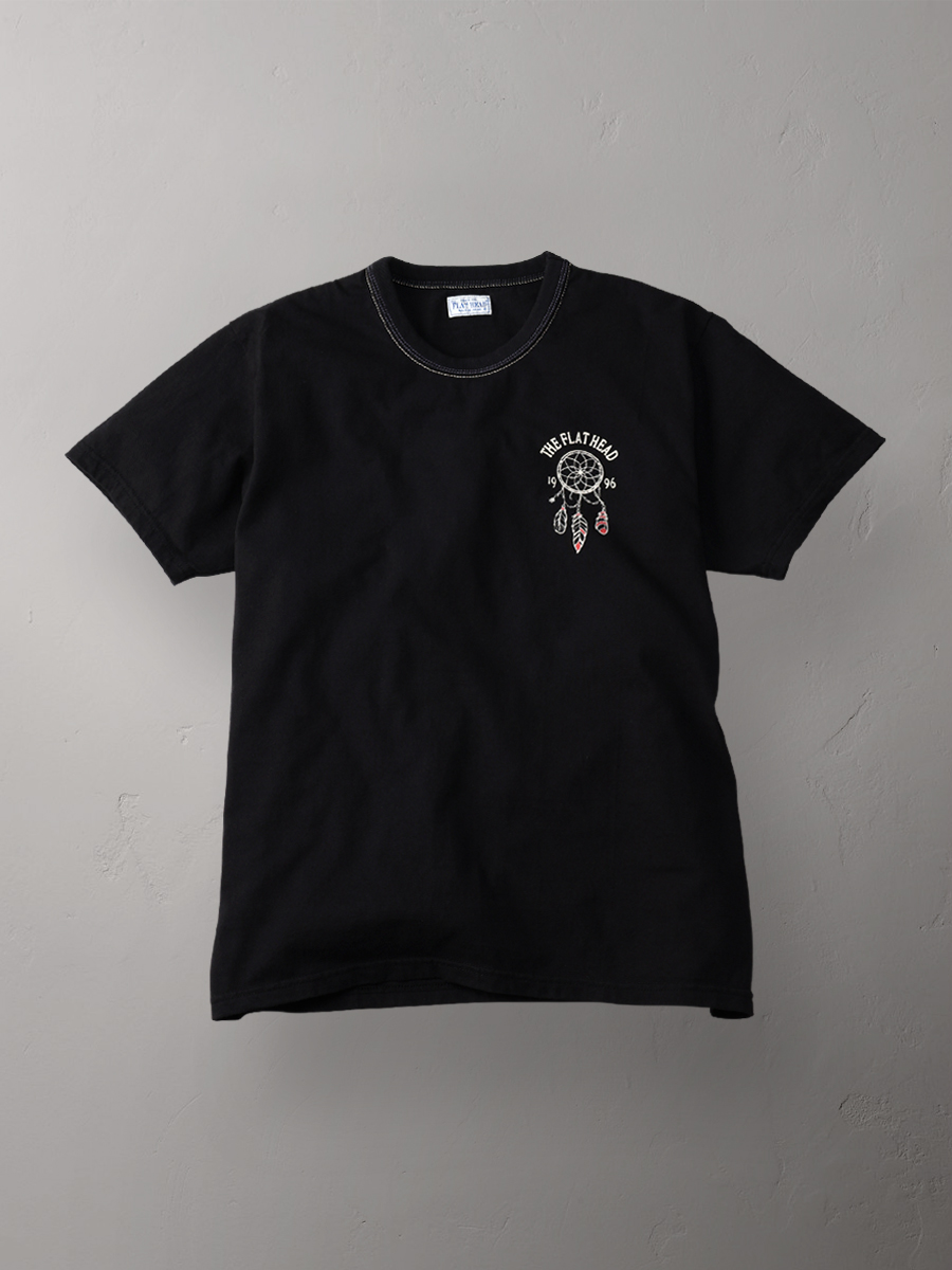 3本針の1本外し Tシャツ FN-THC-048