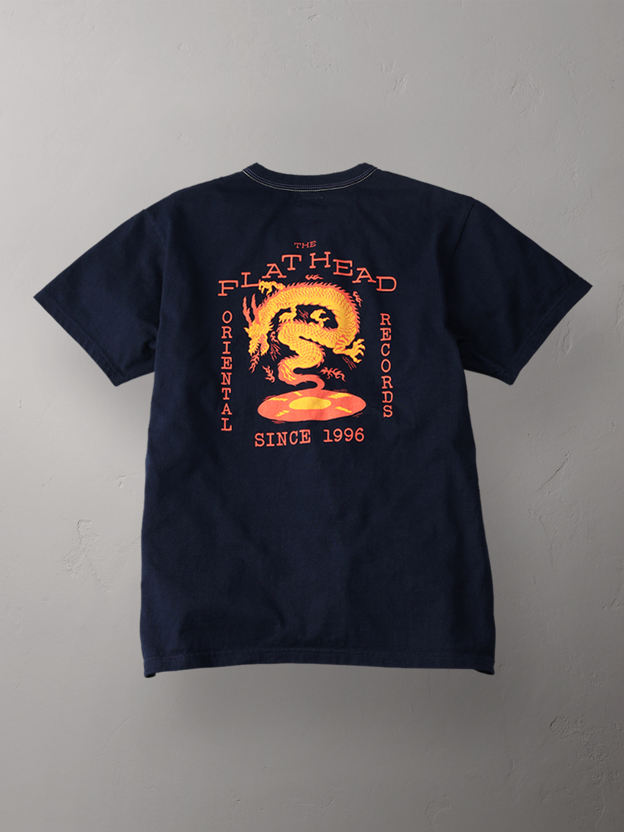 3本針の1本外し Tシャツ FN-THC-049