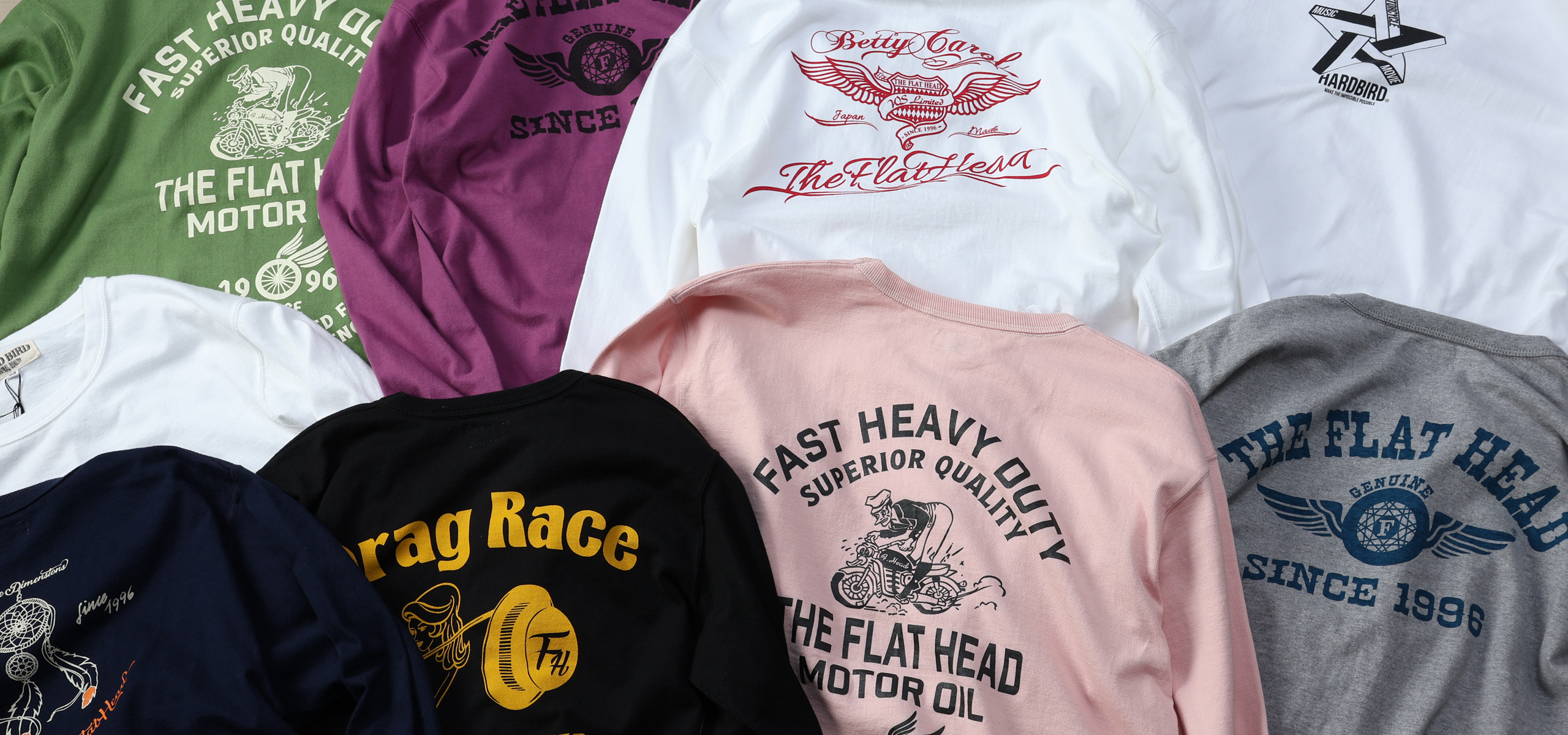 LONG SLEEVE T-SHIRT LINEUP