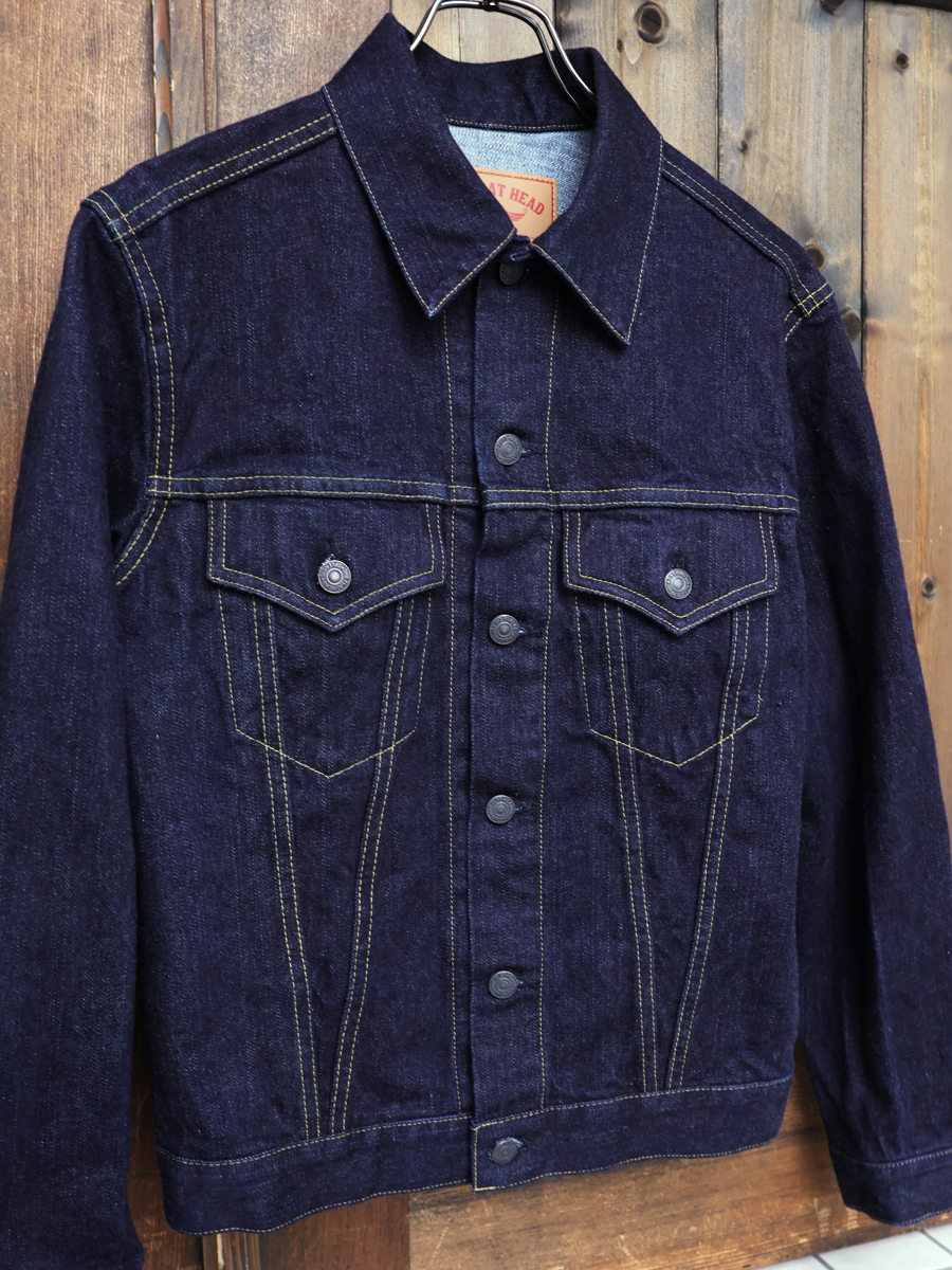 14.5oz デニムジャケット 60'sモデル FN-OJ-D003 | THE FLAT HEAD